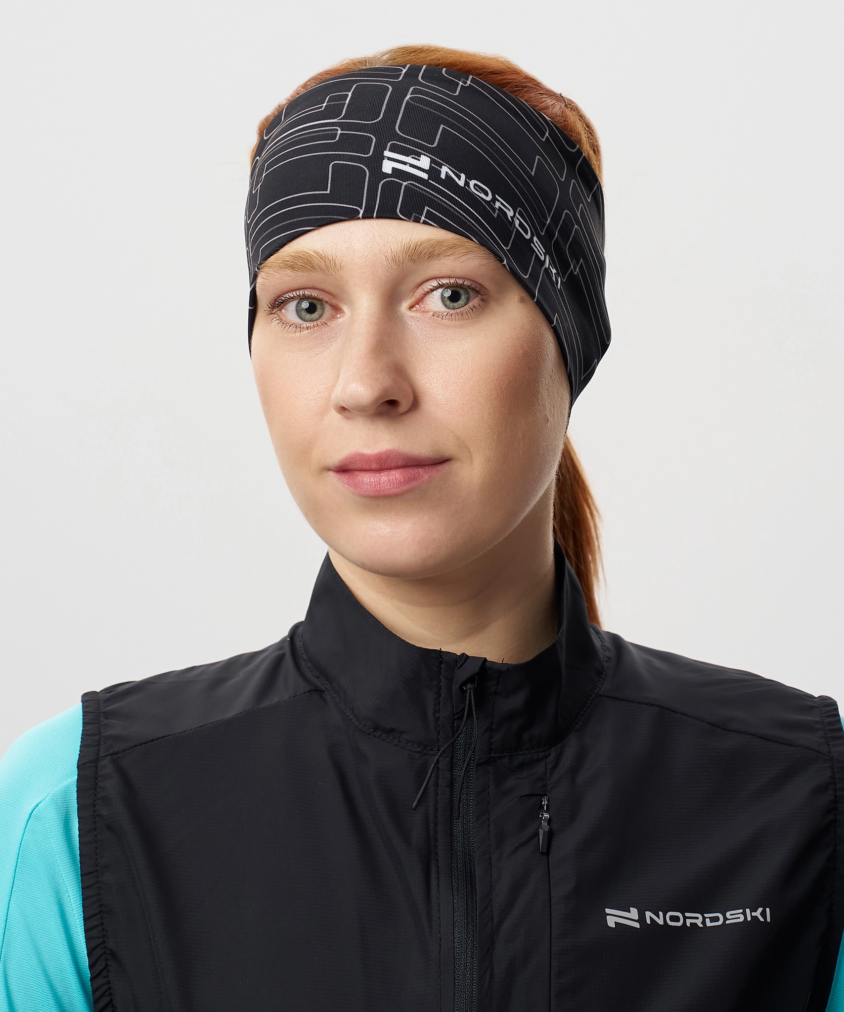 Повязка Nordski Graphic Aqua