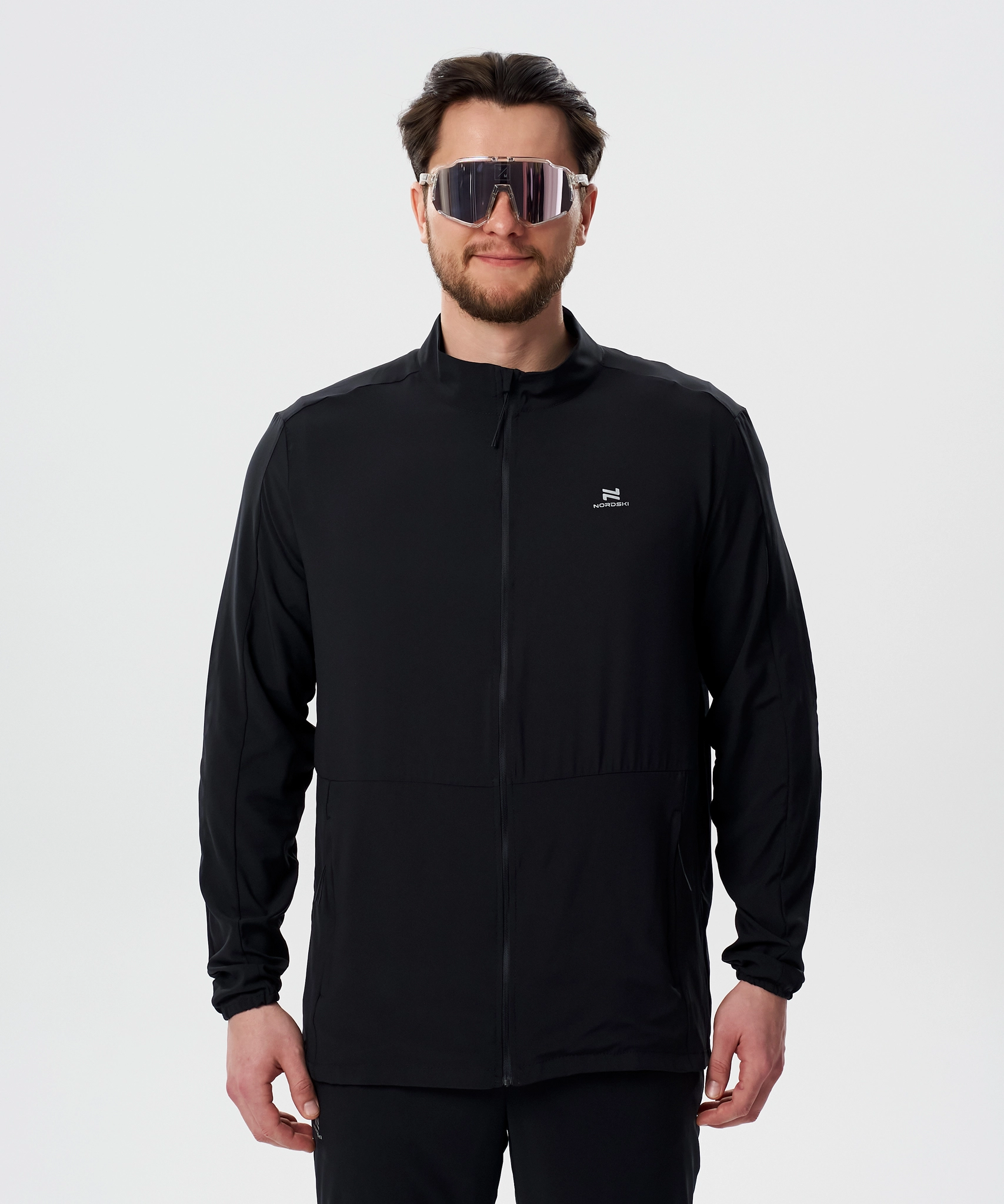 Ветровка беговая Nordski Light Cross Granite Pattern