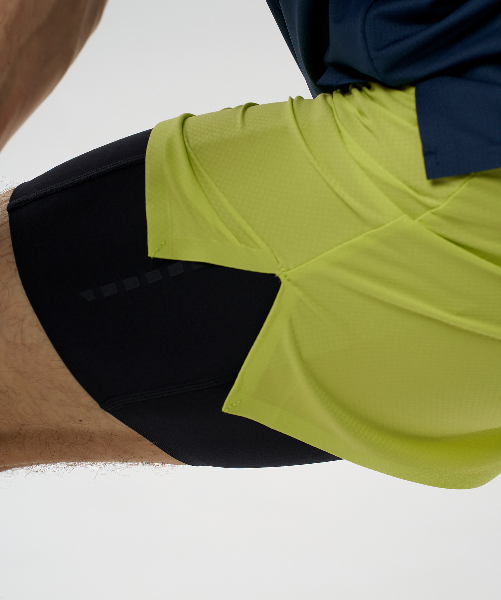 Шорты 2 в 1 Nordski Road Lime/Black