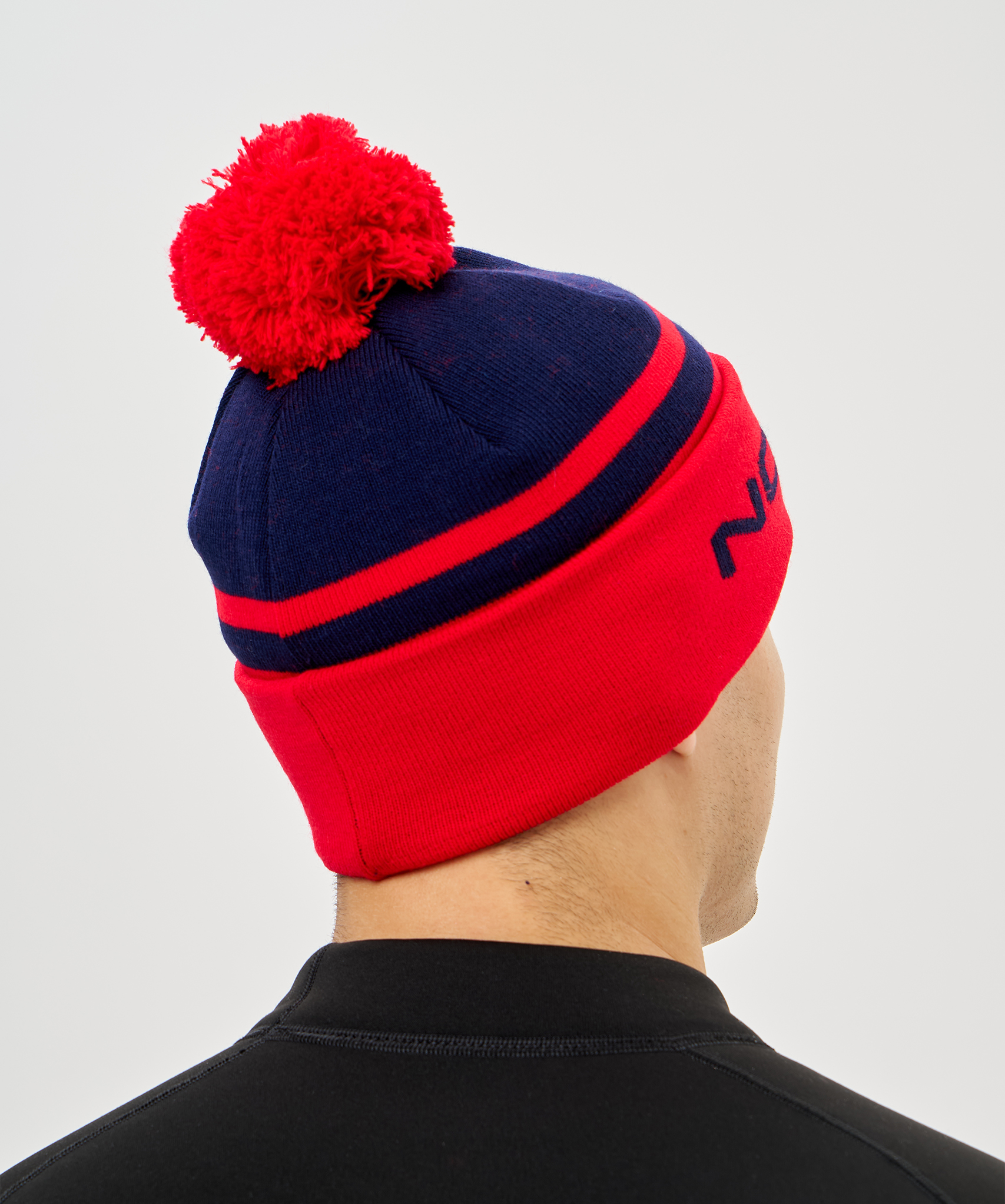 Шапка Nordski Winter Dark Blue/Red