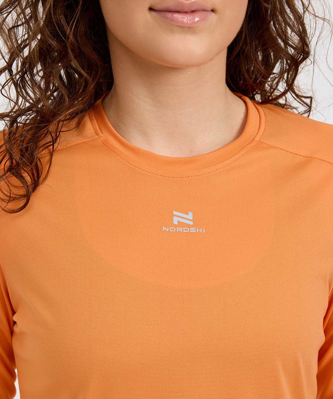 Футболка Nordski Upcast Peach с длинным рукавом W
