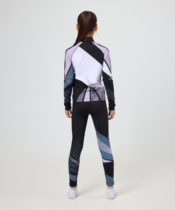 Гоночный костюм Nordski Jr. Heat Black/Lavender