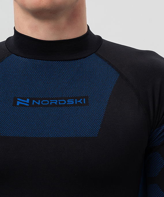 Комплект термобелья Nordski Snake Black/Blue