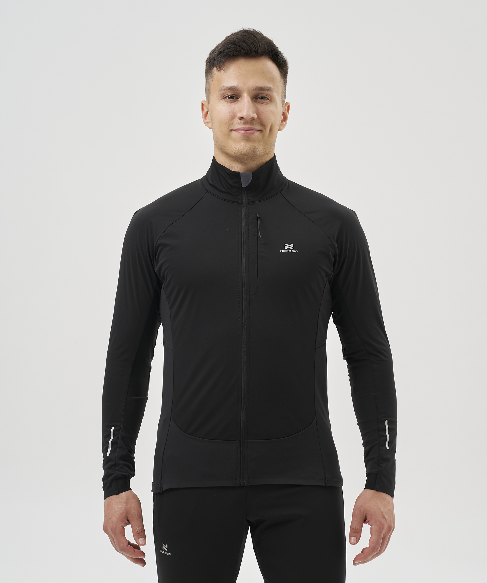 Тренировочная куртка Nordski Race Black