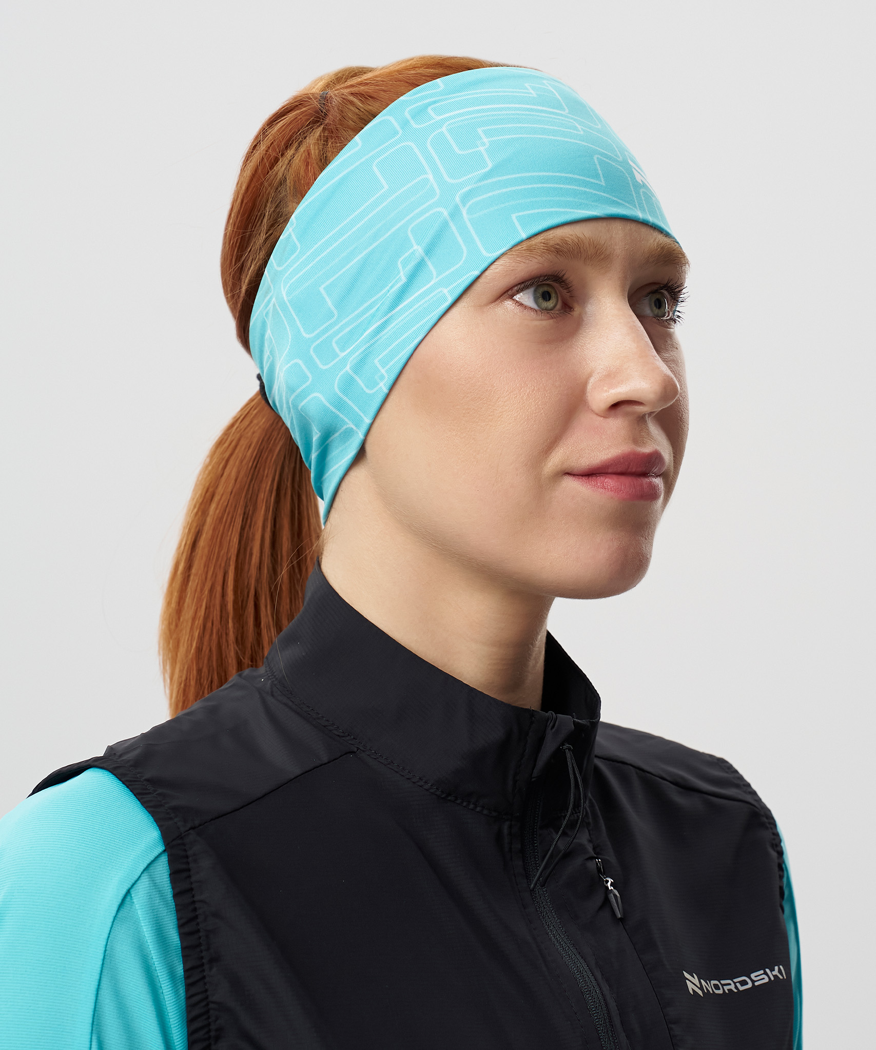 Повязка Nordski Graphic Aqua