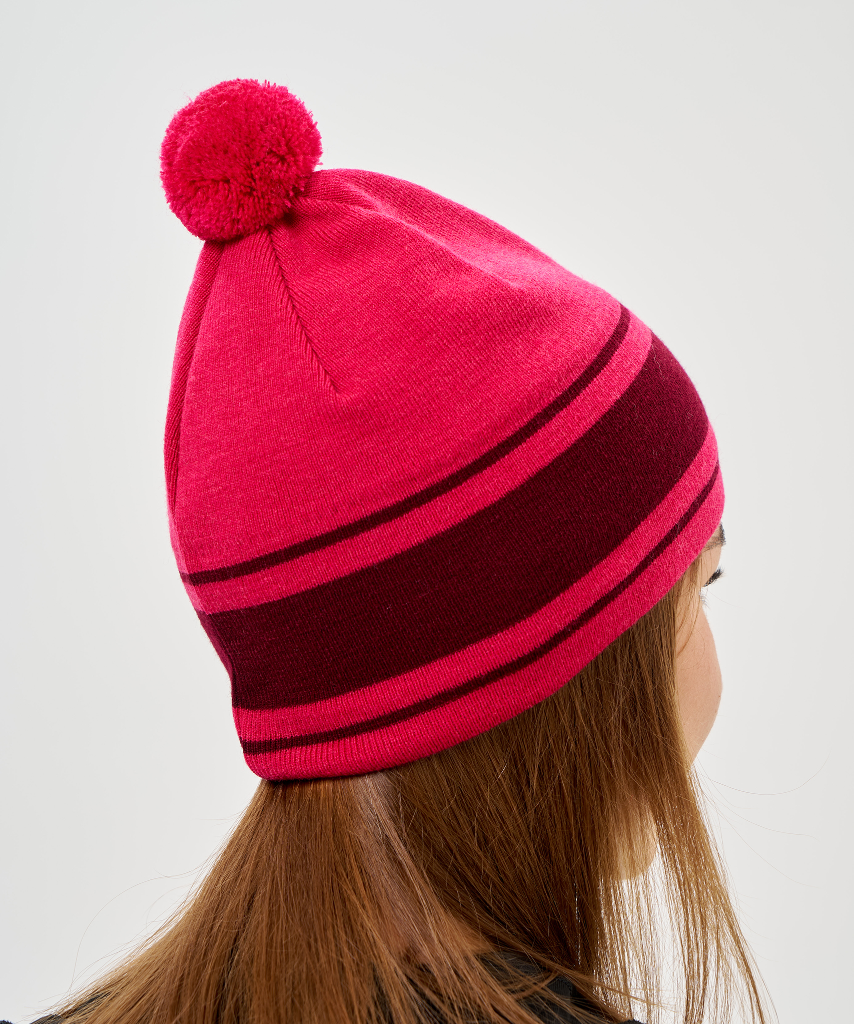 Шапка Nordski Tone Stripe Pink